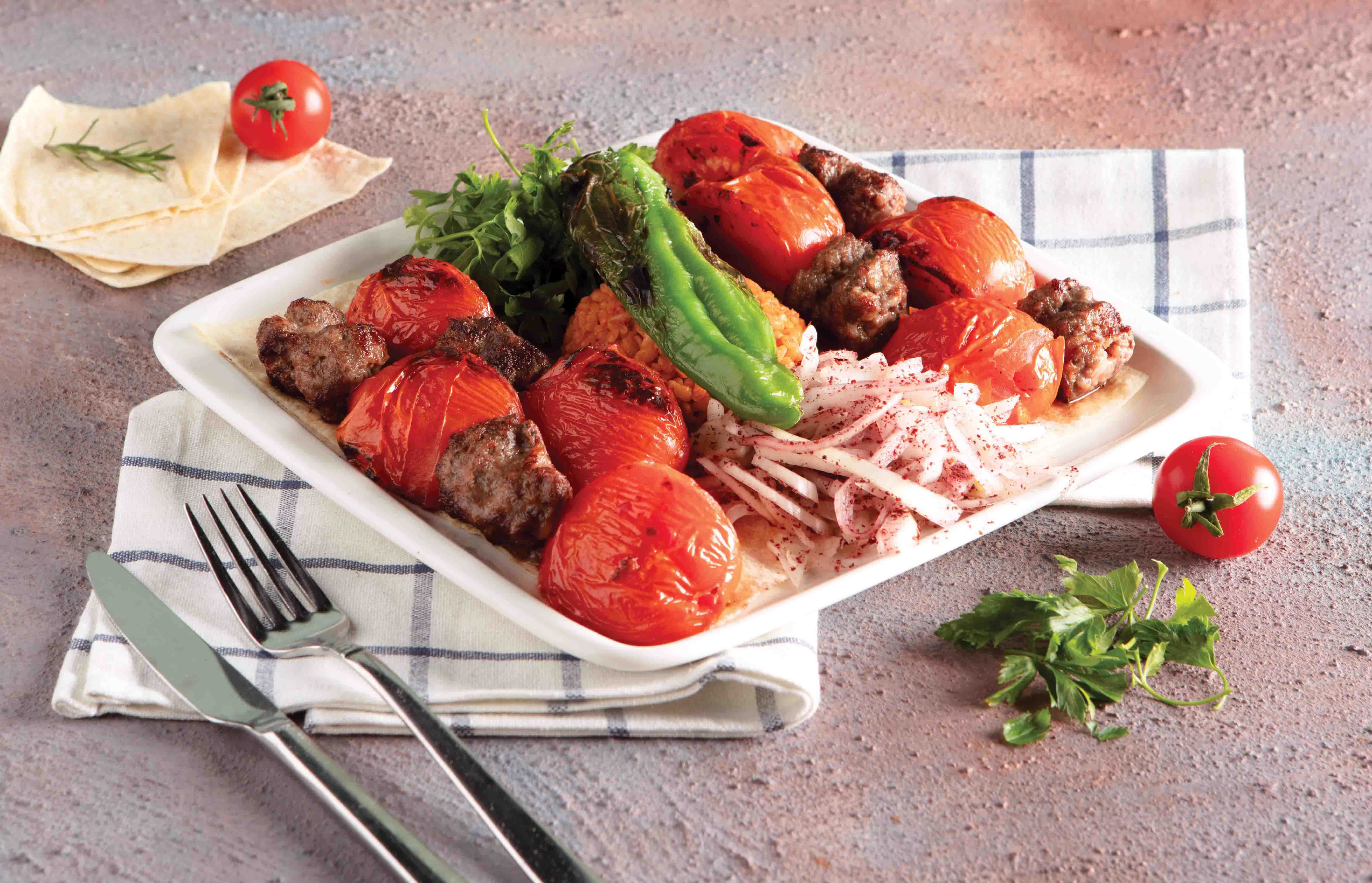 Domatesli Kebap(160 gr )